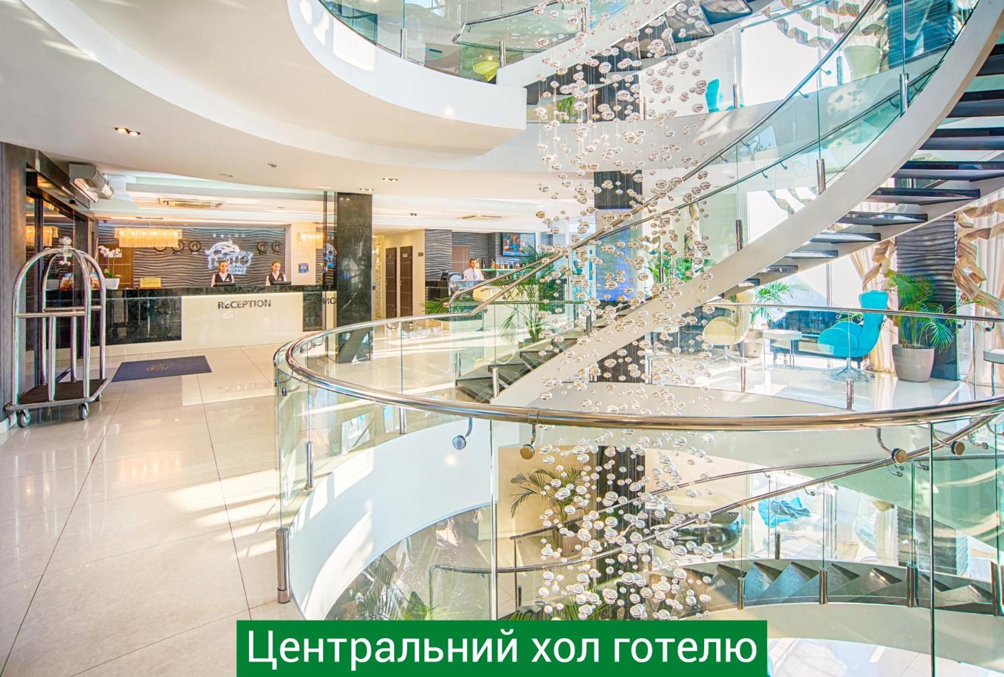 Nemo Hotel Resort & Spa Odessa Exteriör bild Central Hall
