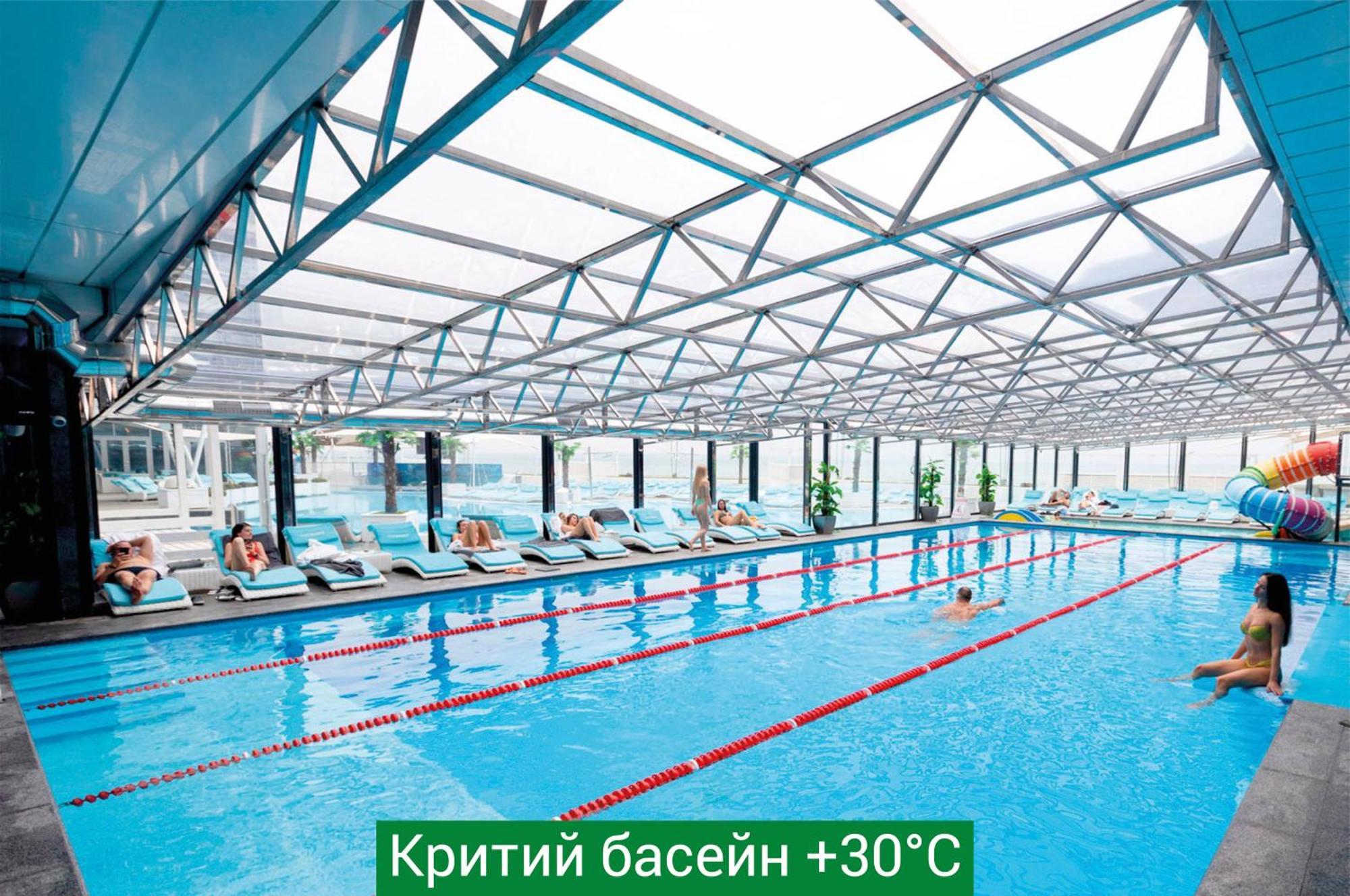 Nemo Hotel Resort & Spa Odessa Exteriör bild Krytyy bassein +30°C
